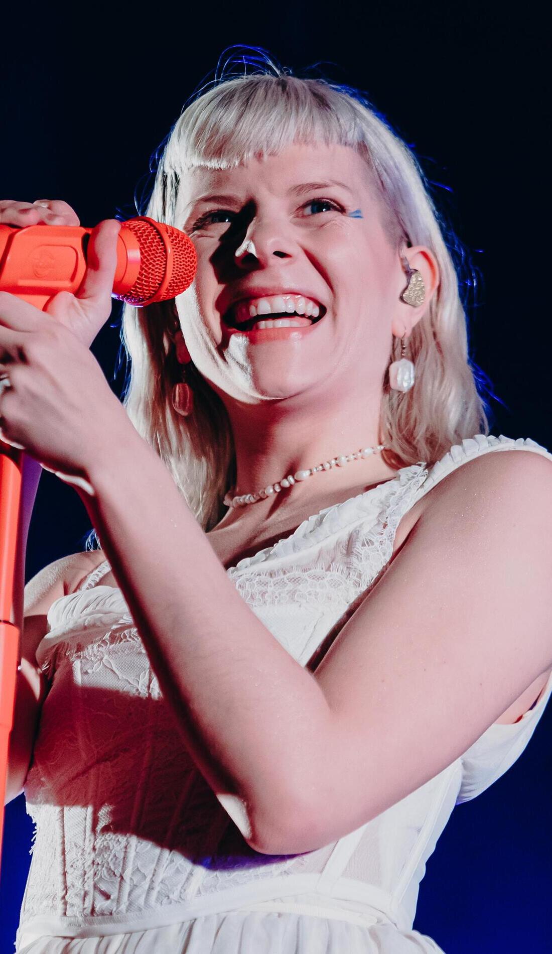 Aurora Aksnes promotional image for upcoming events and ticket sales