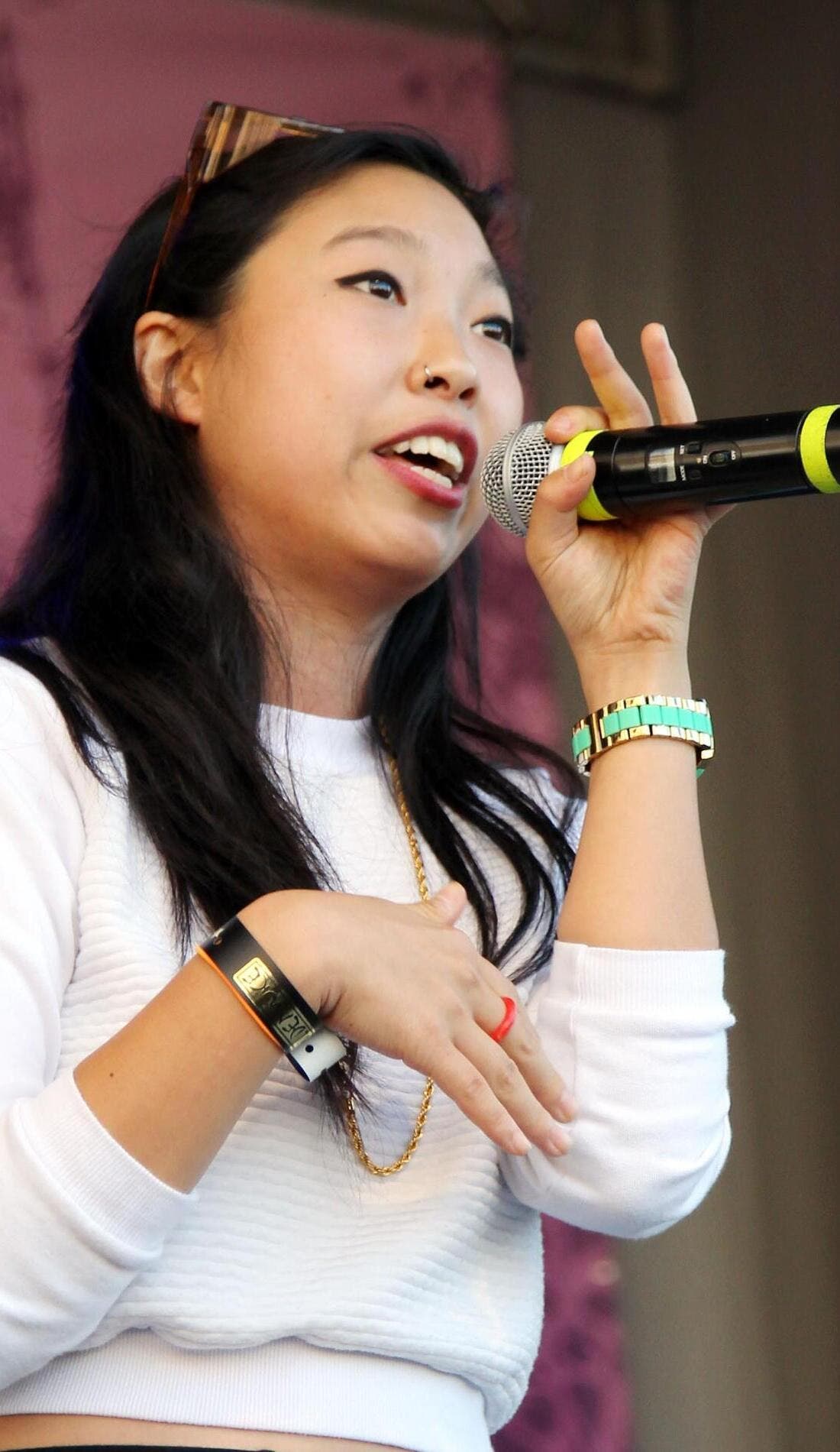 Awkwafina promotional image for upcoming events and ticket sales