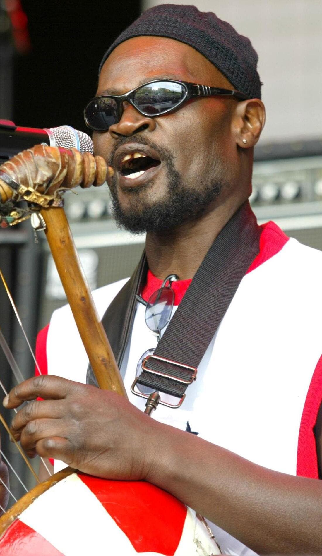 Ayub Ogada promotional image for upcoming events and ticket sales