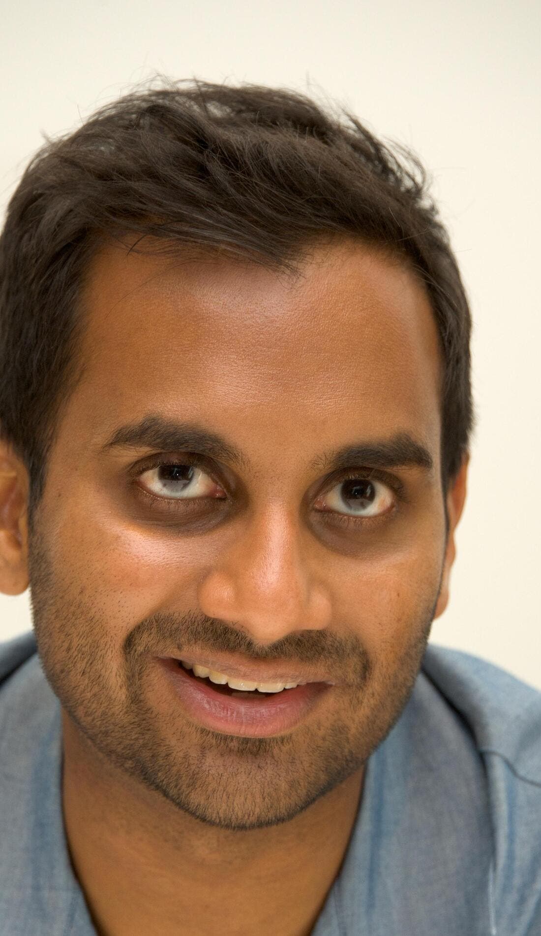 Aziz Ansari promotional image for upcoming events and ticket sales