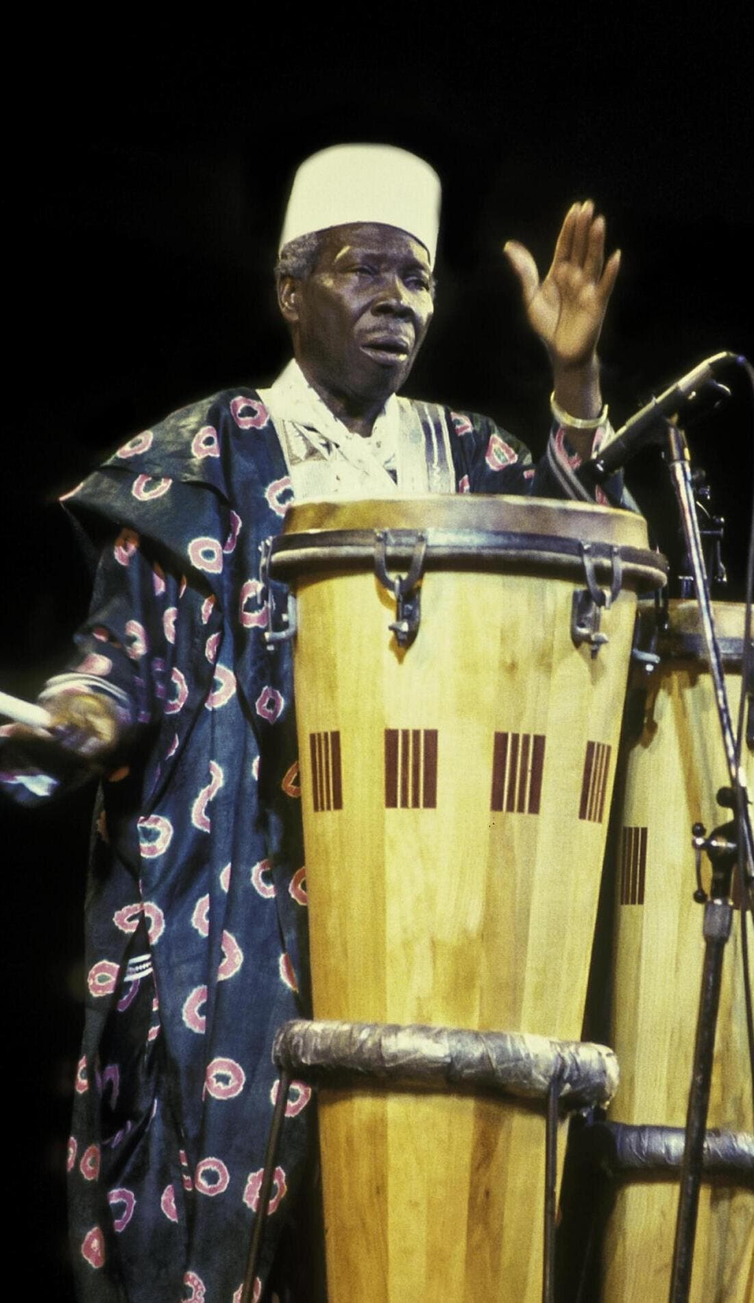 Babatunde Olatunji promotional image for upcoming events and ticket sales