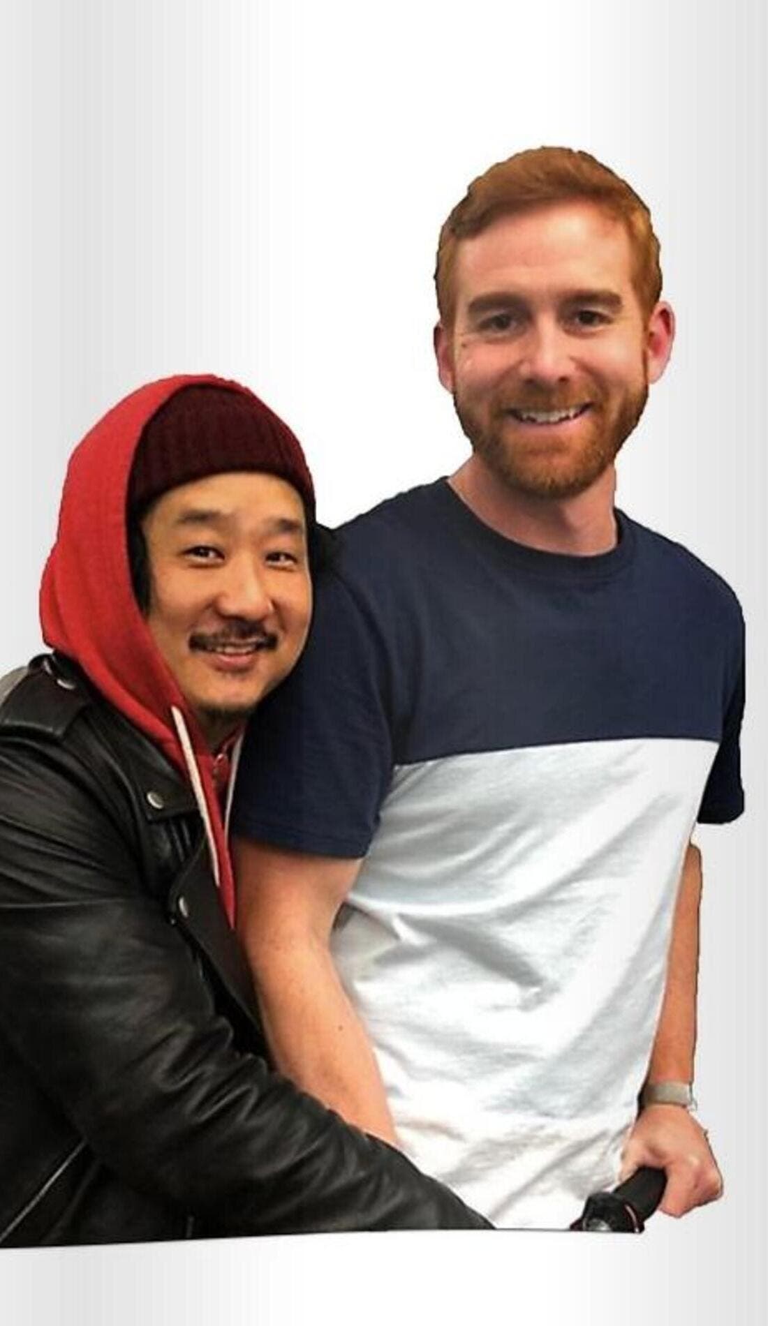 Bad Friends Podcast promotional image for upcoming events and ticket sales