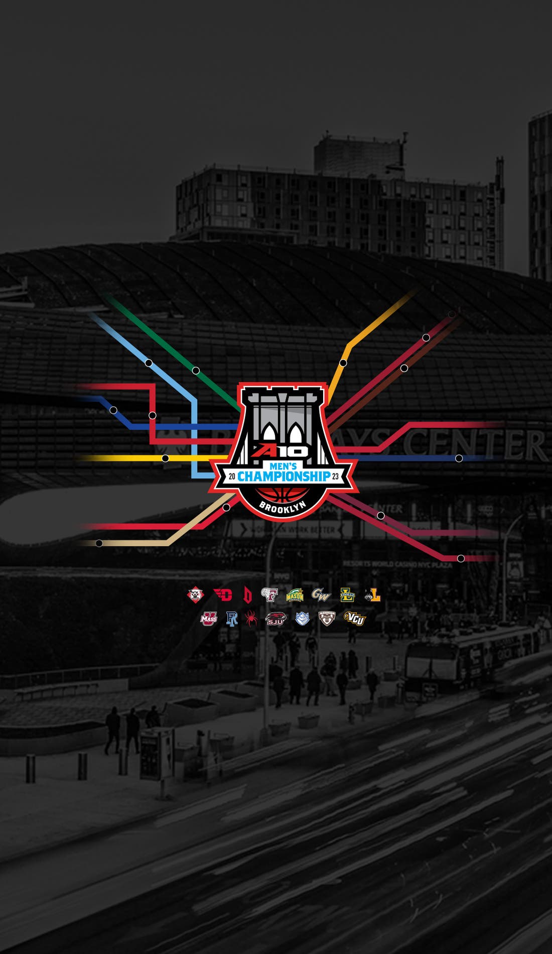 Barclays Center Baseline Club promotional image for upcoming events and ticket sales