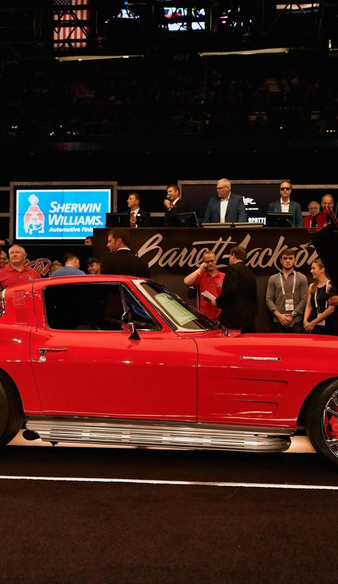 Barrett-Jackson promotional image for upcoming events and ticket sales