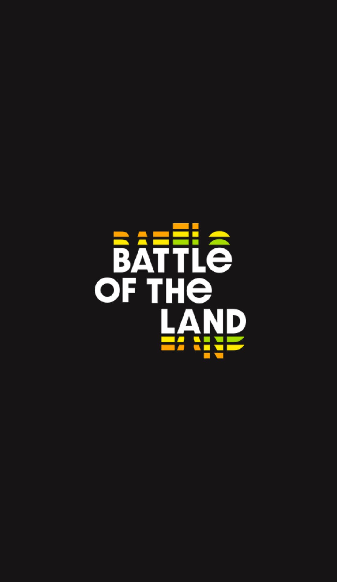 Battle of the Land promotional image for upcoming events and ticket sales