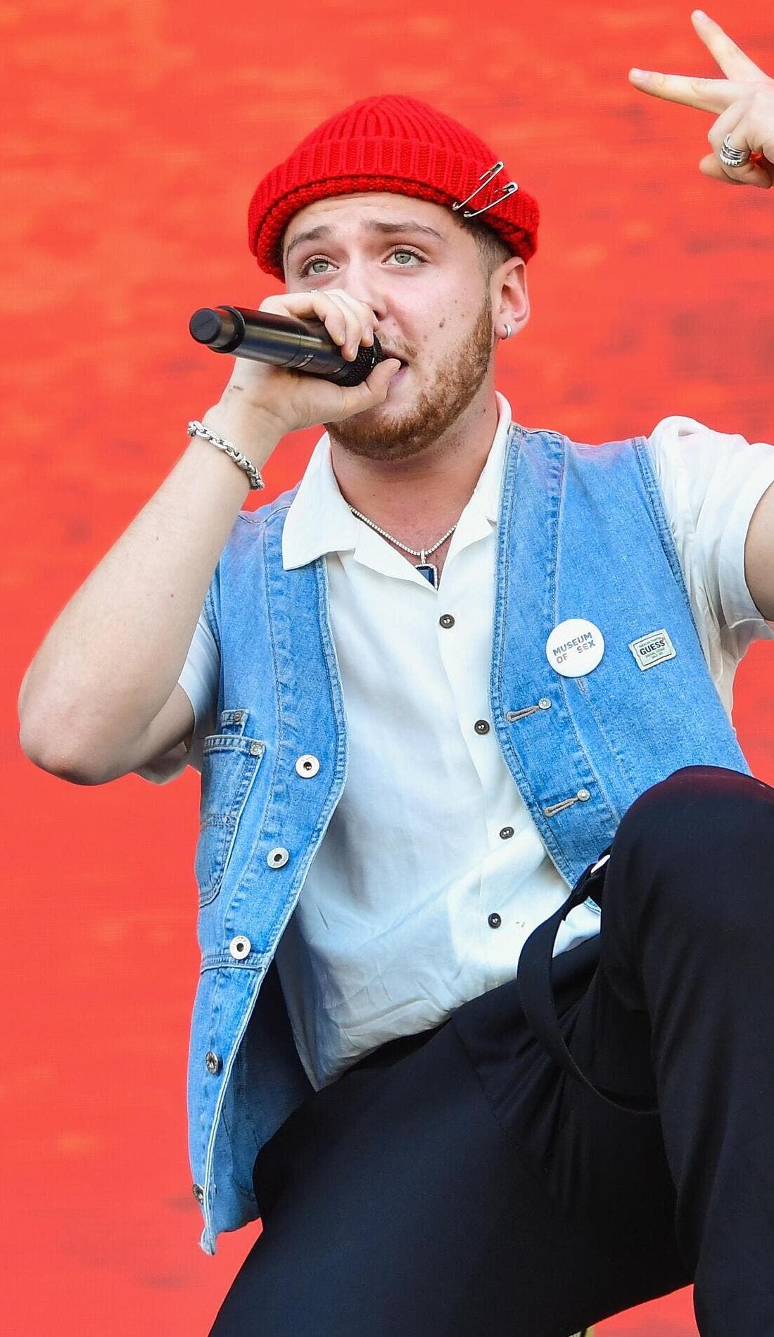 Bazzi promotional image for upcoming events and ticket sales