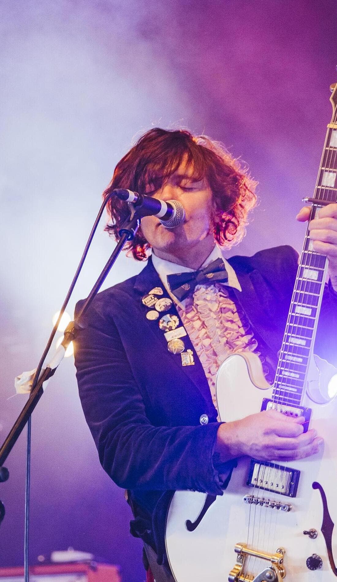 Beach Slang promotional image for upcoming events and ticket sales