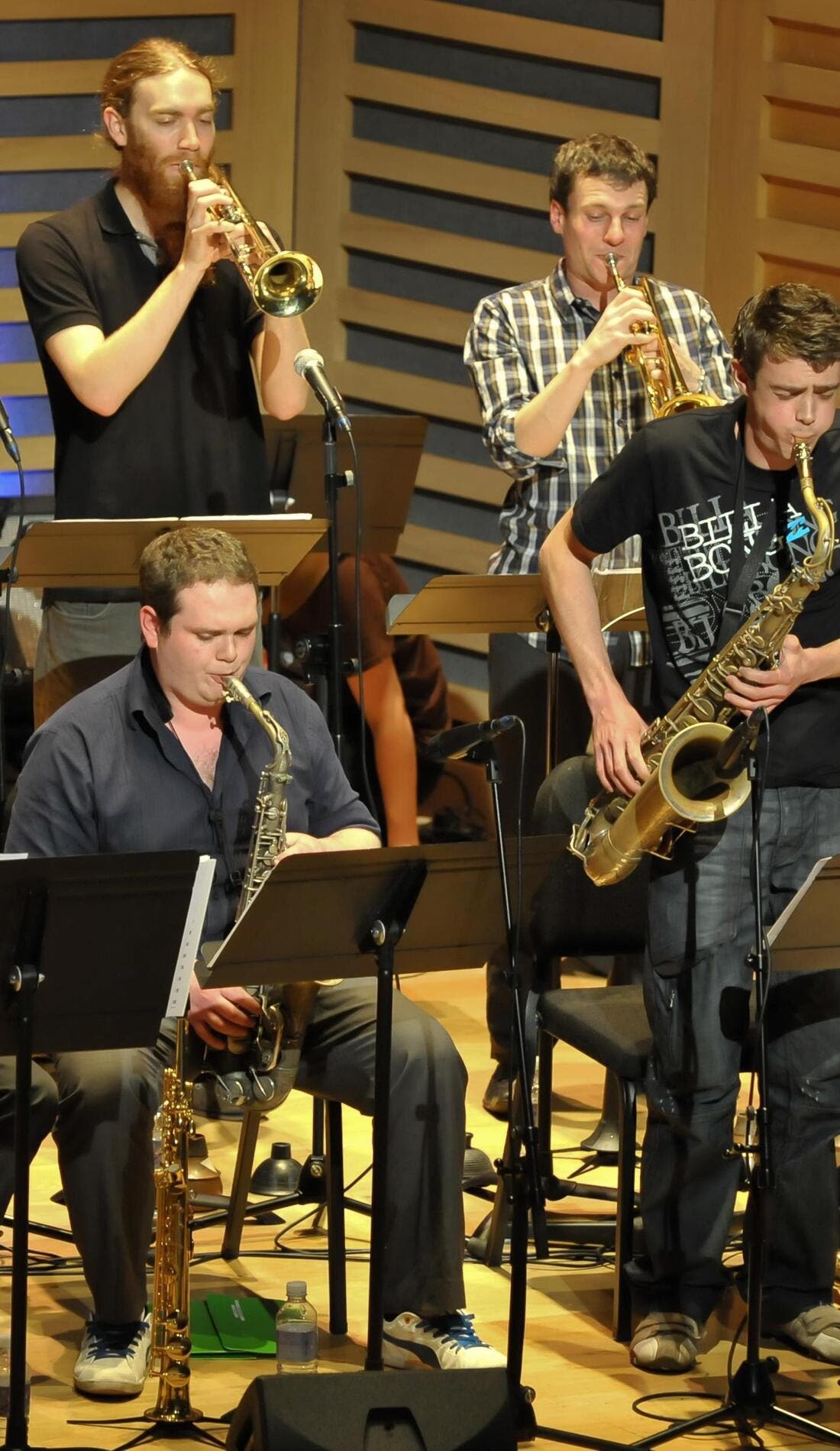 Beats & Pieces Big Band promotional image for upcoming events and ticket sales