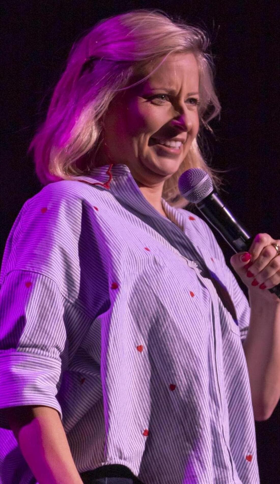 Becky Robinson promotional image for upcoming events and ticket sales in Sioux Falls