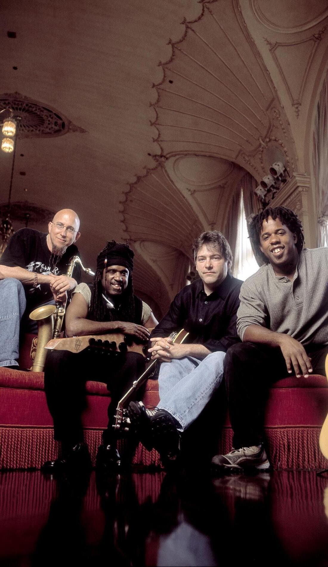 Bela Fleck & The Flecktones promotional image for upcoming events and ticket sales