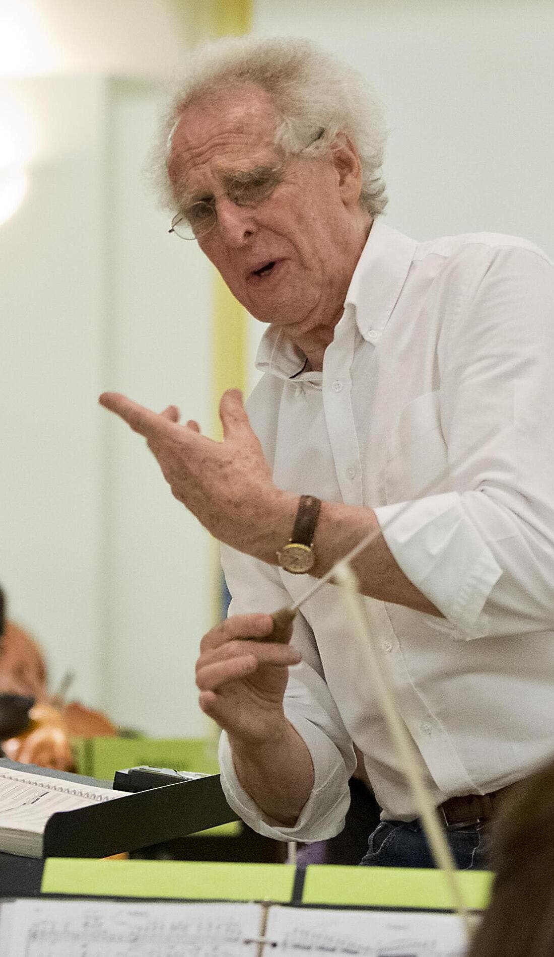 Benjamin Zander promotional image for upcoming events and ticket sales