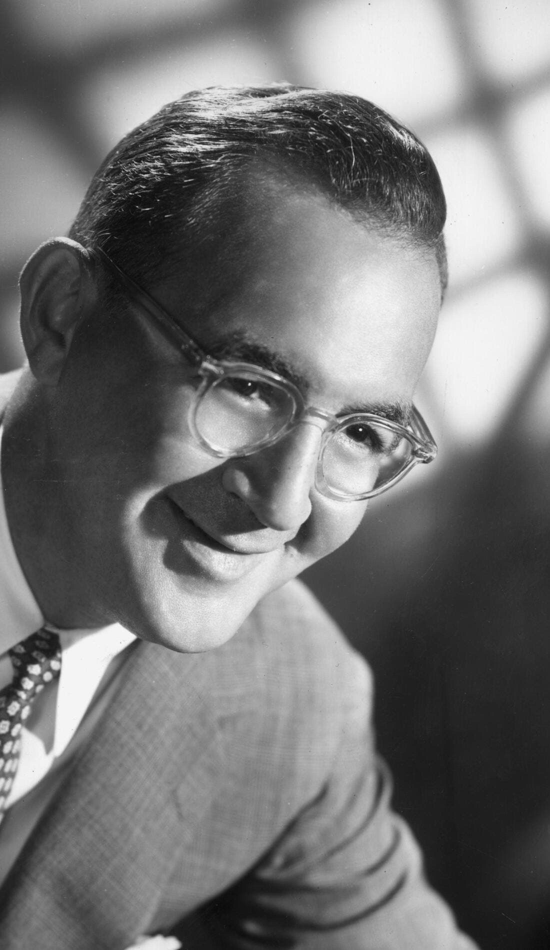Benny Goodman promotional image for upcoming events and ticket sales