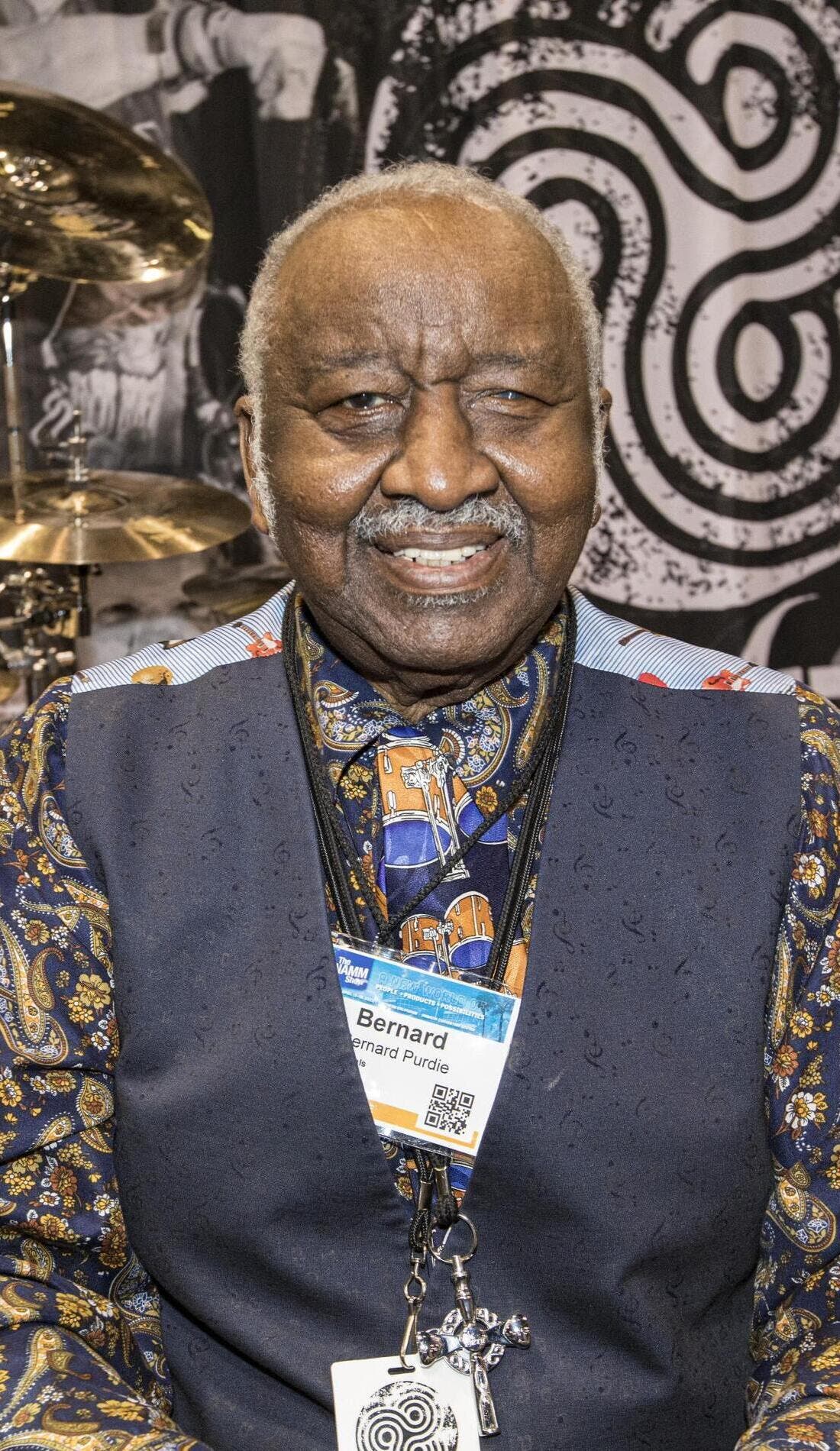 Bernard Purdie promotional image for upcoming events and ticket sales