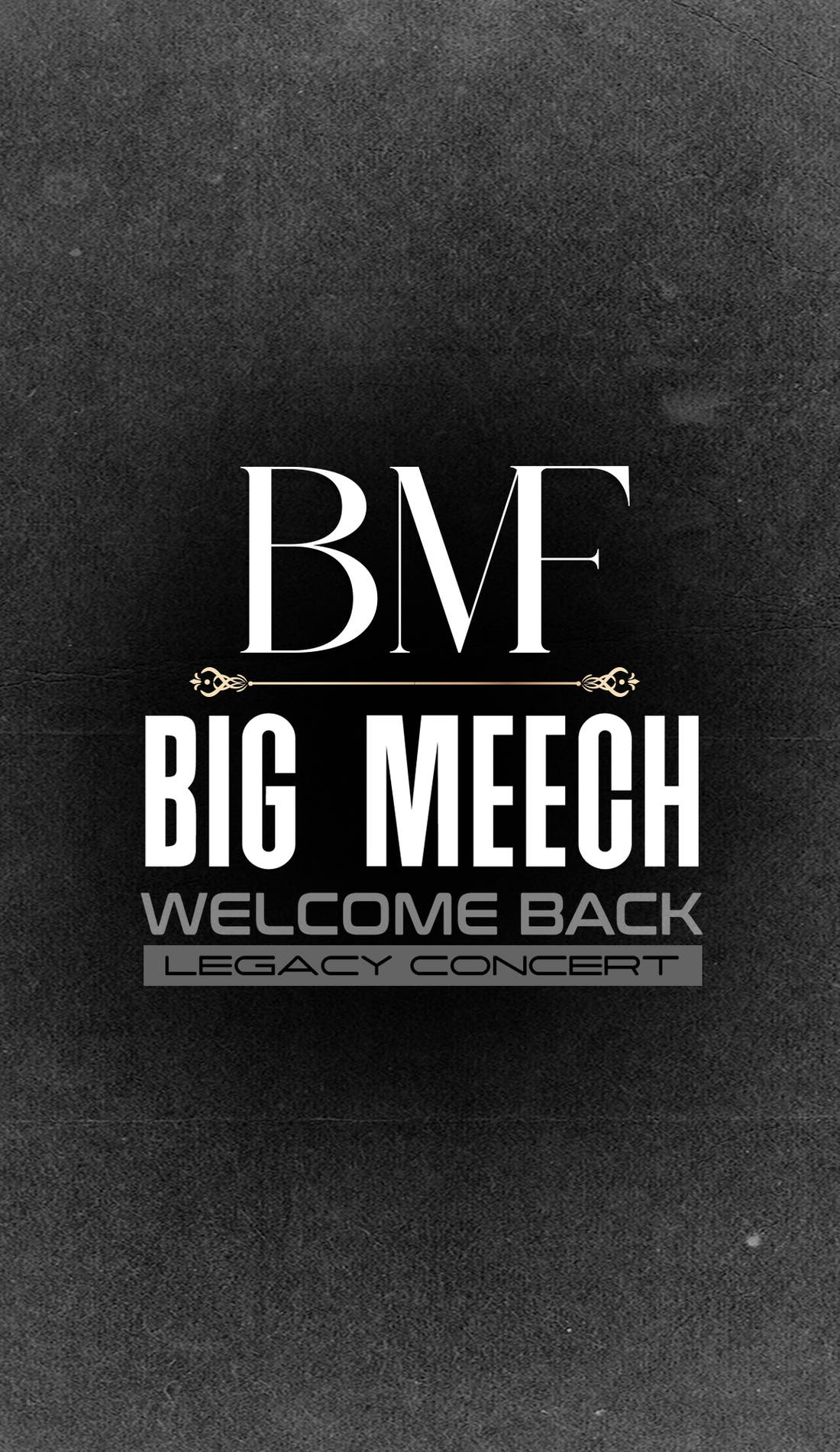 Big Meech promotional image for upcoming events and ticket sales