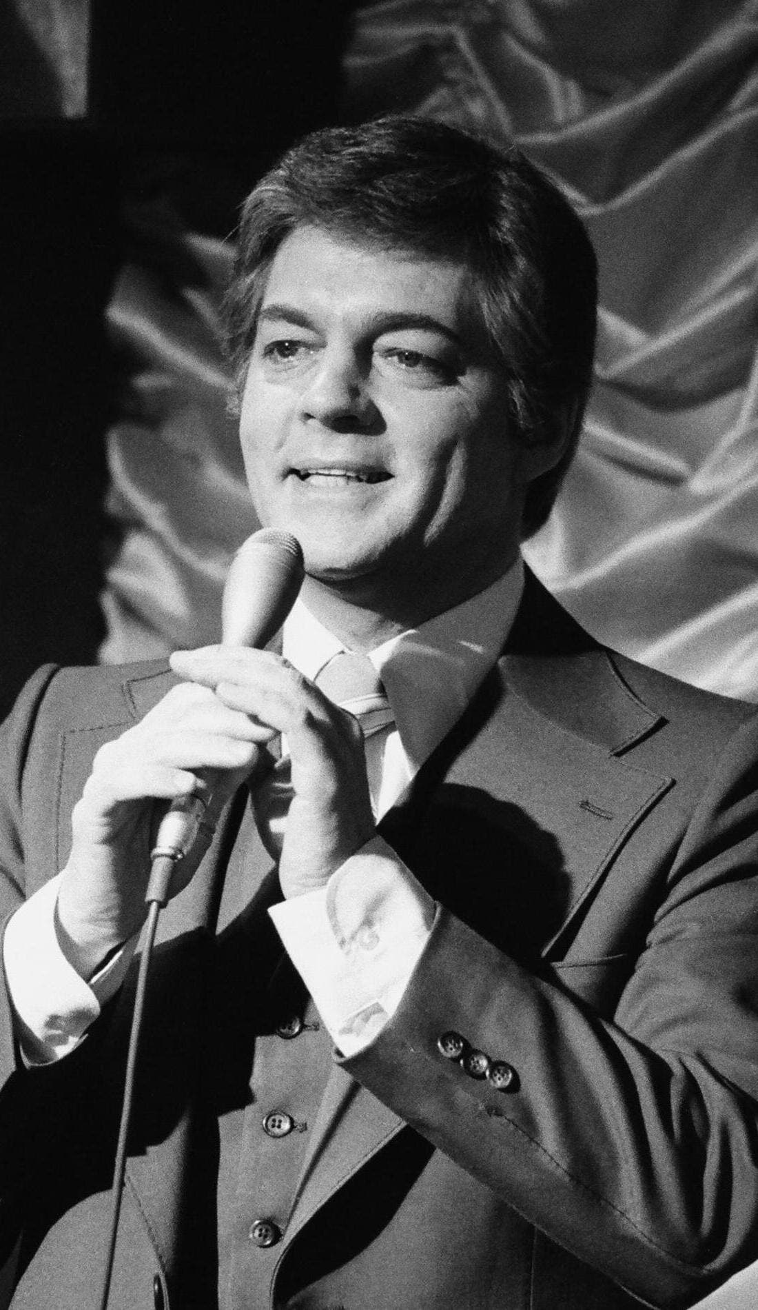 Bill Hayes promotional image for upcoming events and ticket sales