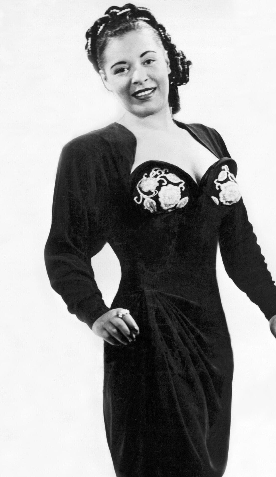 Billie Holiday promotional image for upcoming events and ticket sales