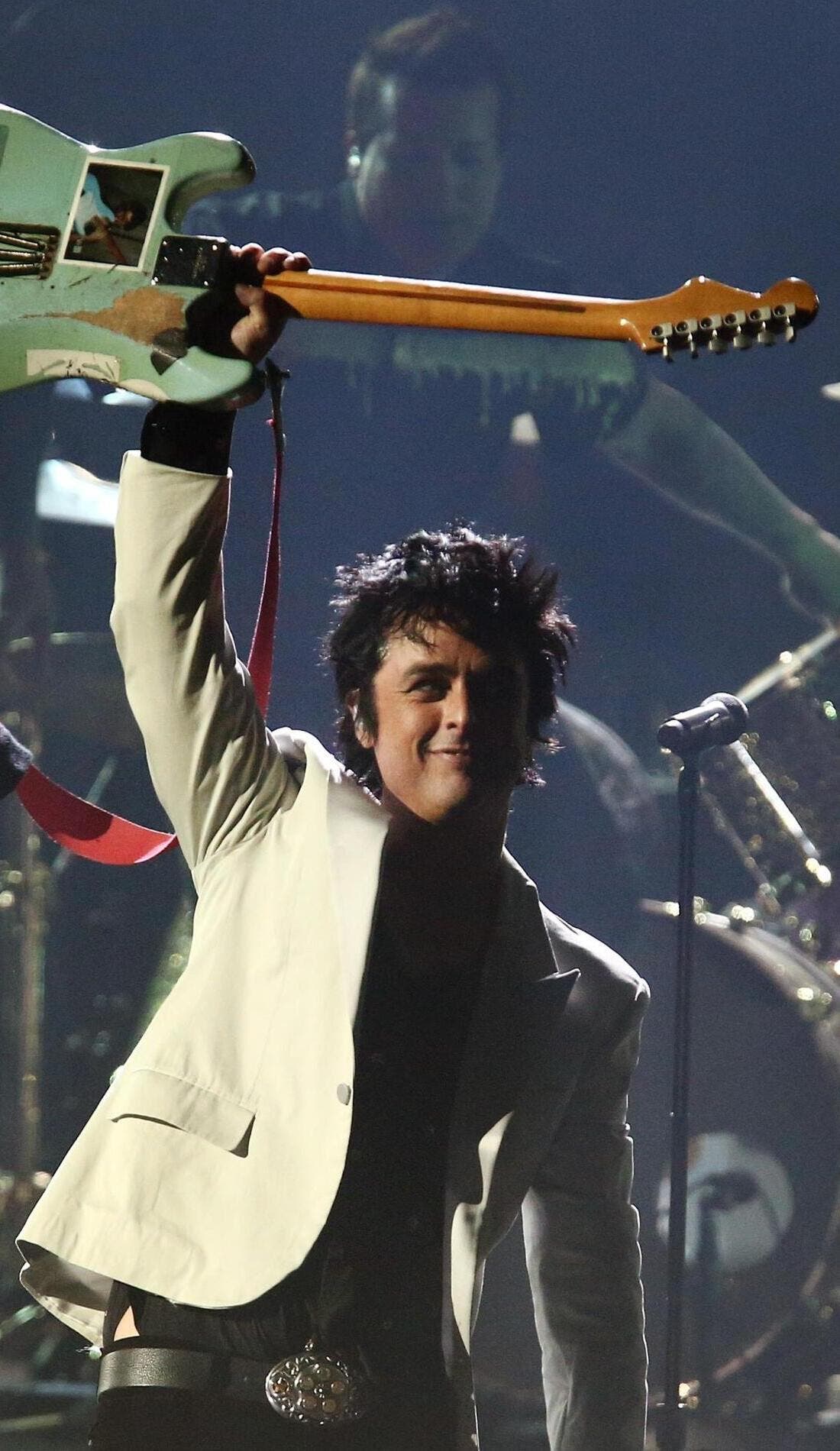 Billie Joe Armstrong promotional image for upcoming events and ticket sales