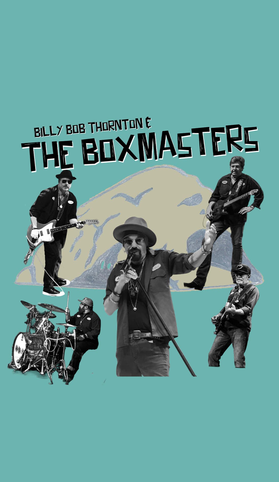 Billy Bob Thornton & the Boxmasters promotional image for upcoming events and ticket sales in Oklahoma City