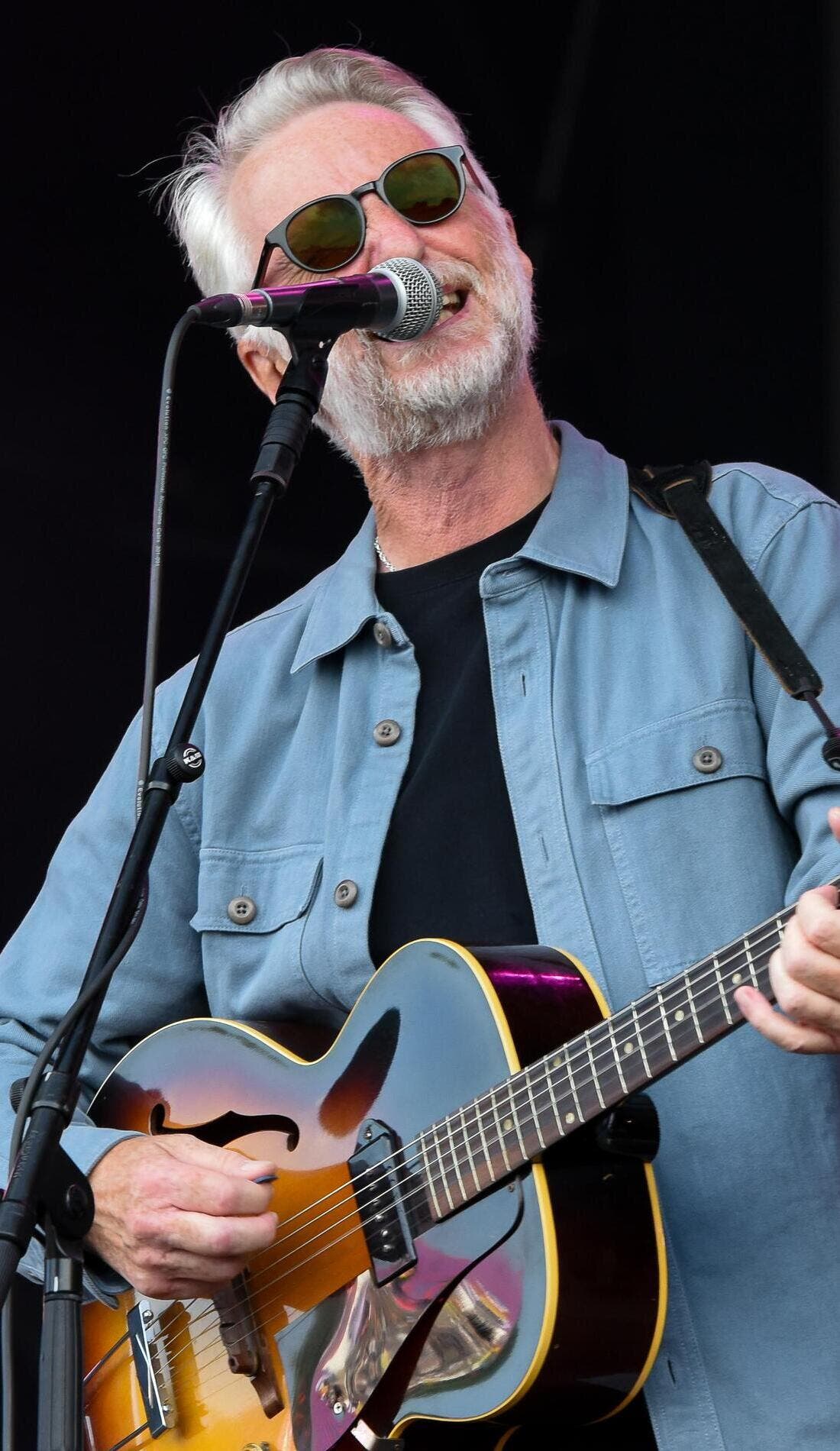 Billy Bragg promotional image for upcoming events and ticket sales