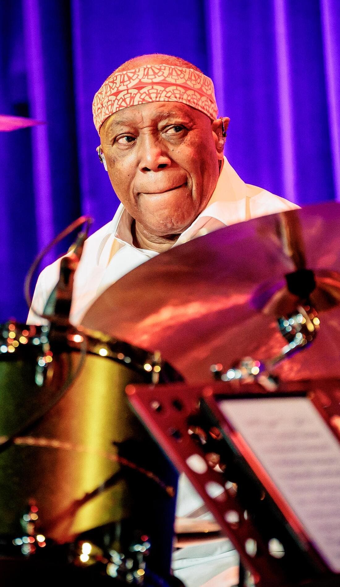 Billy Cobham promotional image for upcoming events and ticket sales