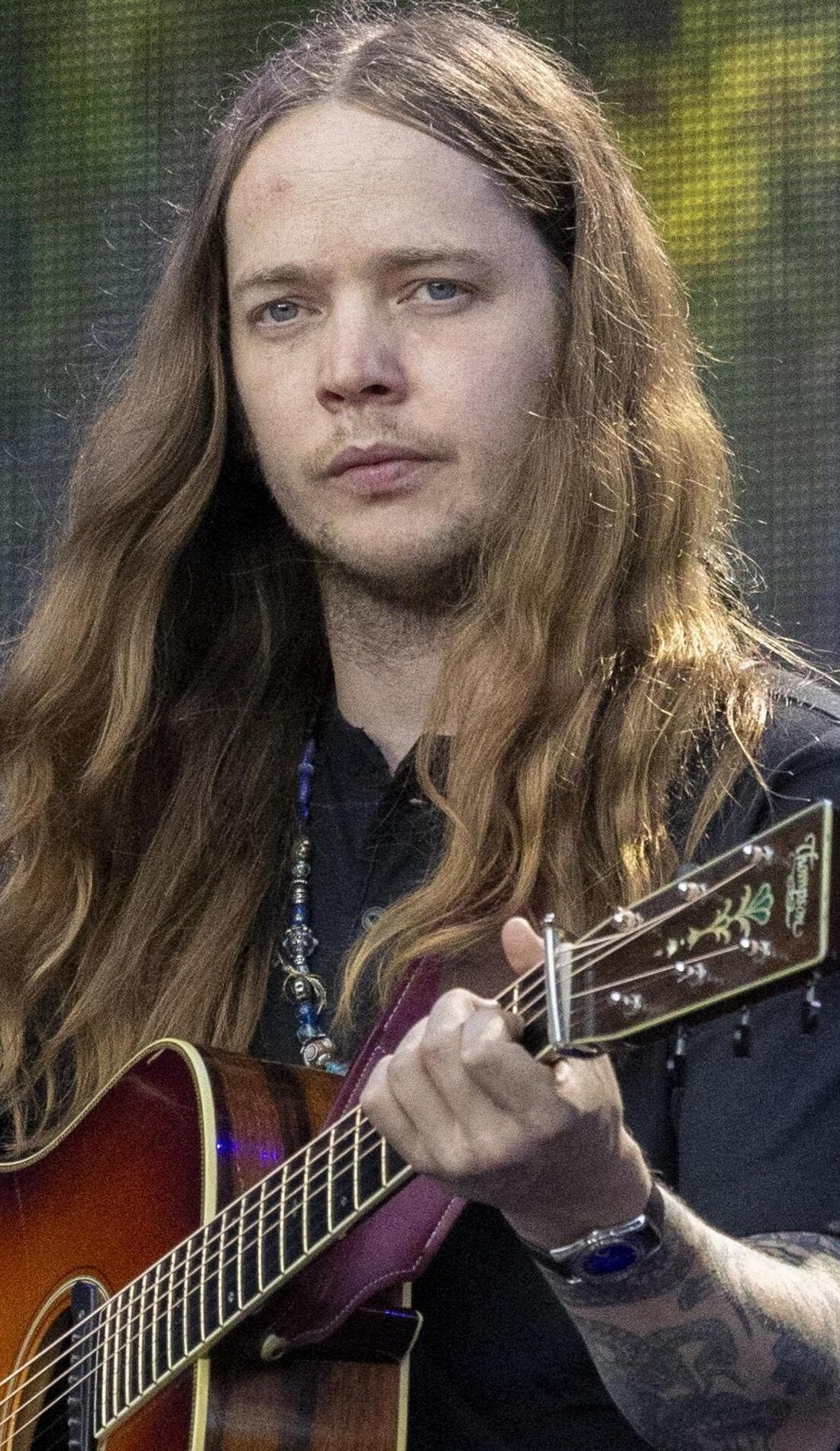 Billy Strings promotional image for upcoming events and ticket sales