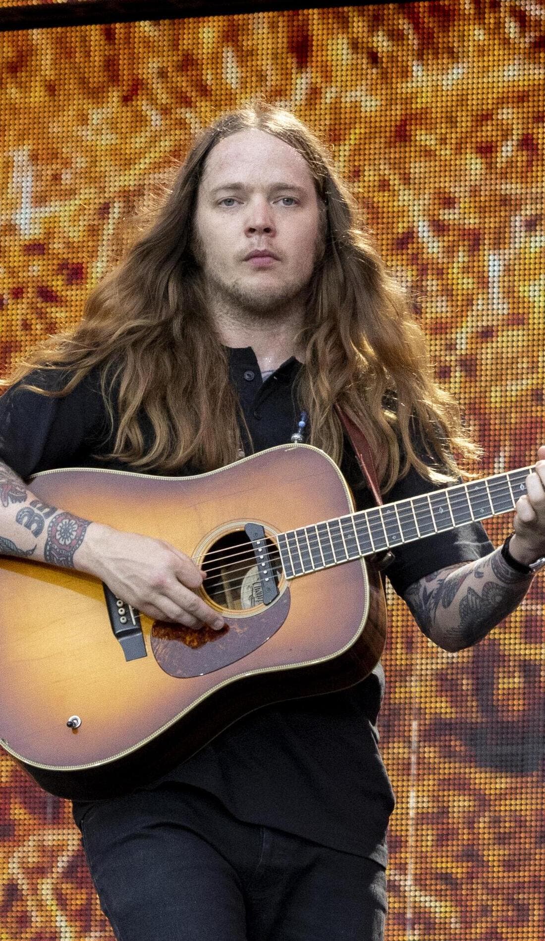 Billy Strings promotional image for upcoming events and ticket sales in New Orleans