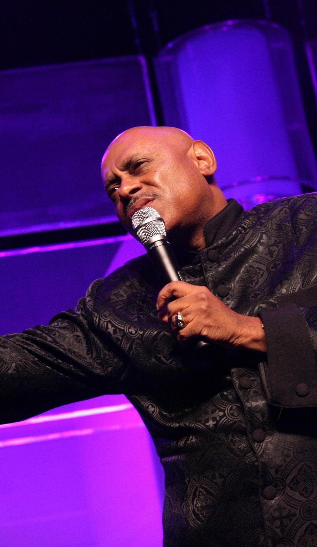 Bishop Paul S. Morton promotional image for upcoming events and ticket sales