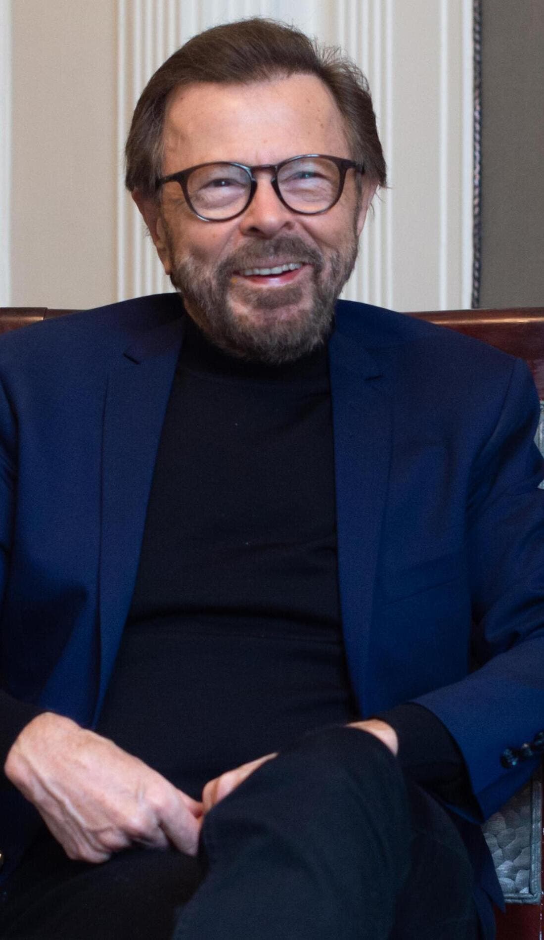 Bjorn Ulvaeus promotional image for upcoming events and ticket sales