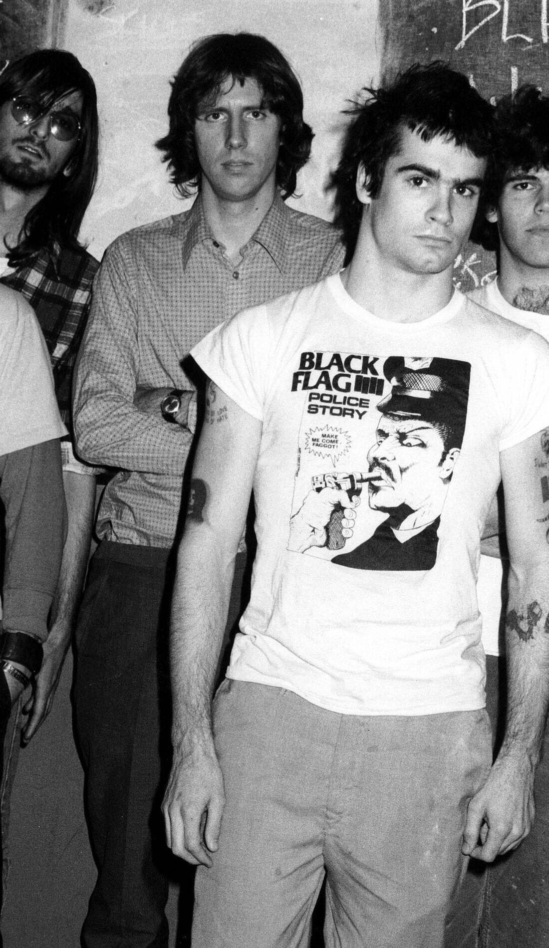 Black Flag promotional image for upcoming events and ticket sales in San Antonio