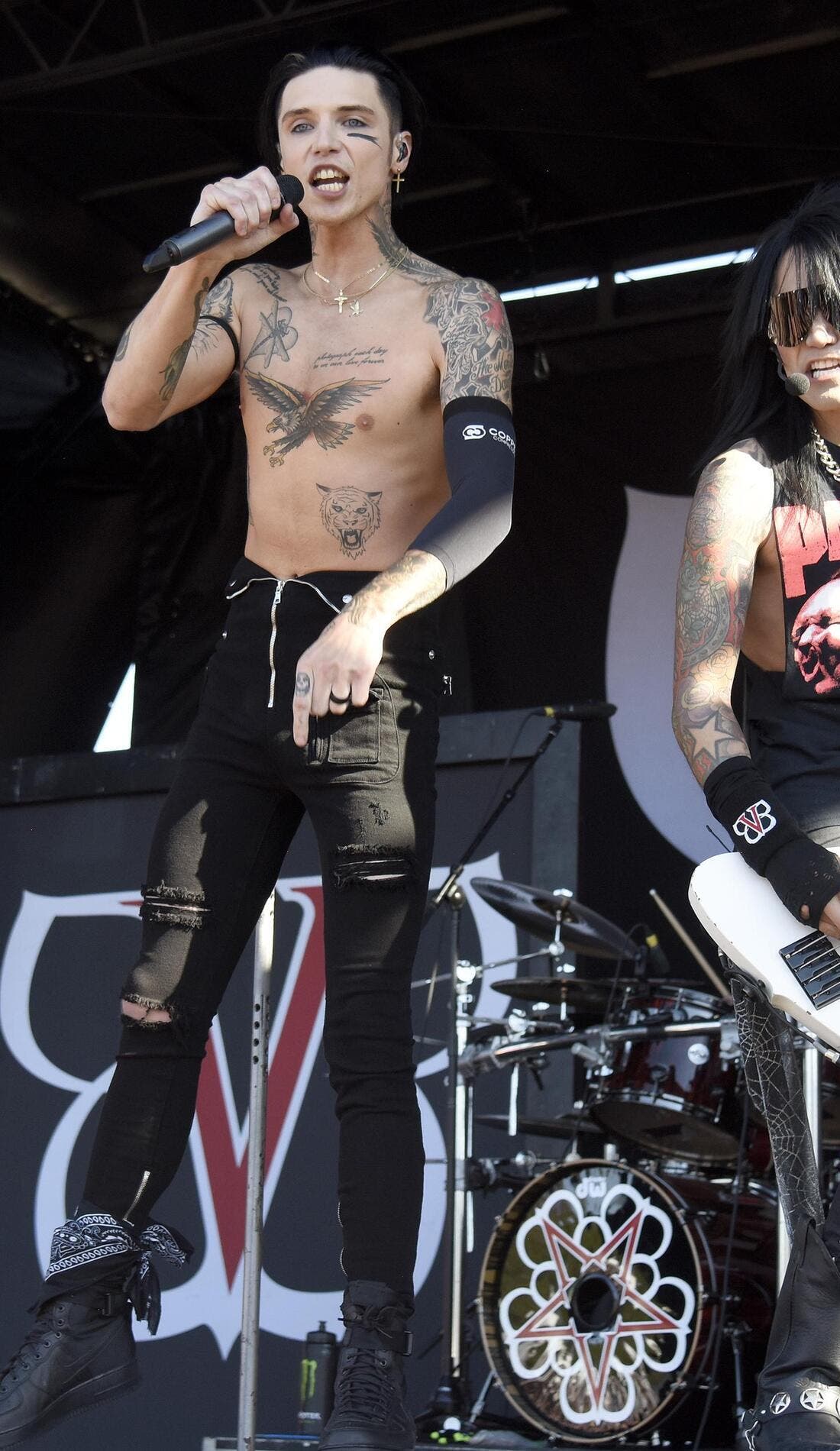 Black Veil Brides promotional image for upcoming events and ticket sales