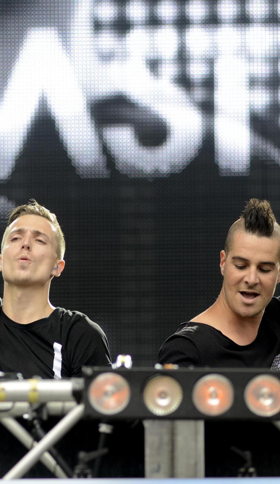 Blasterjaxx promotional image for upcoming events and ticket sales