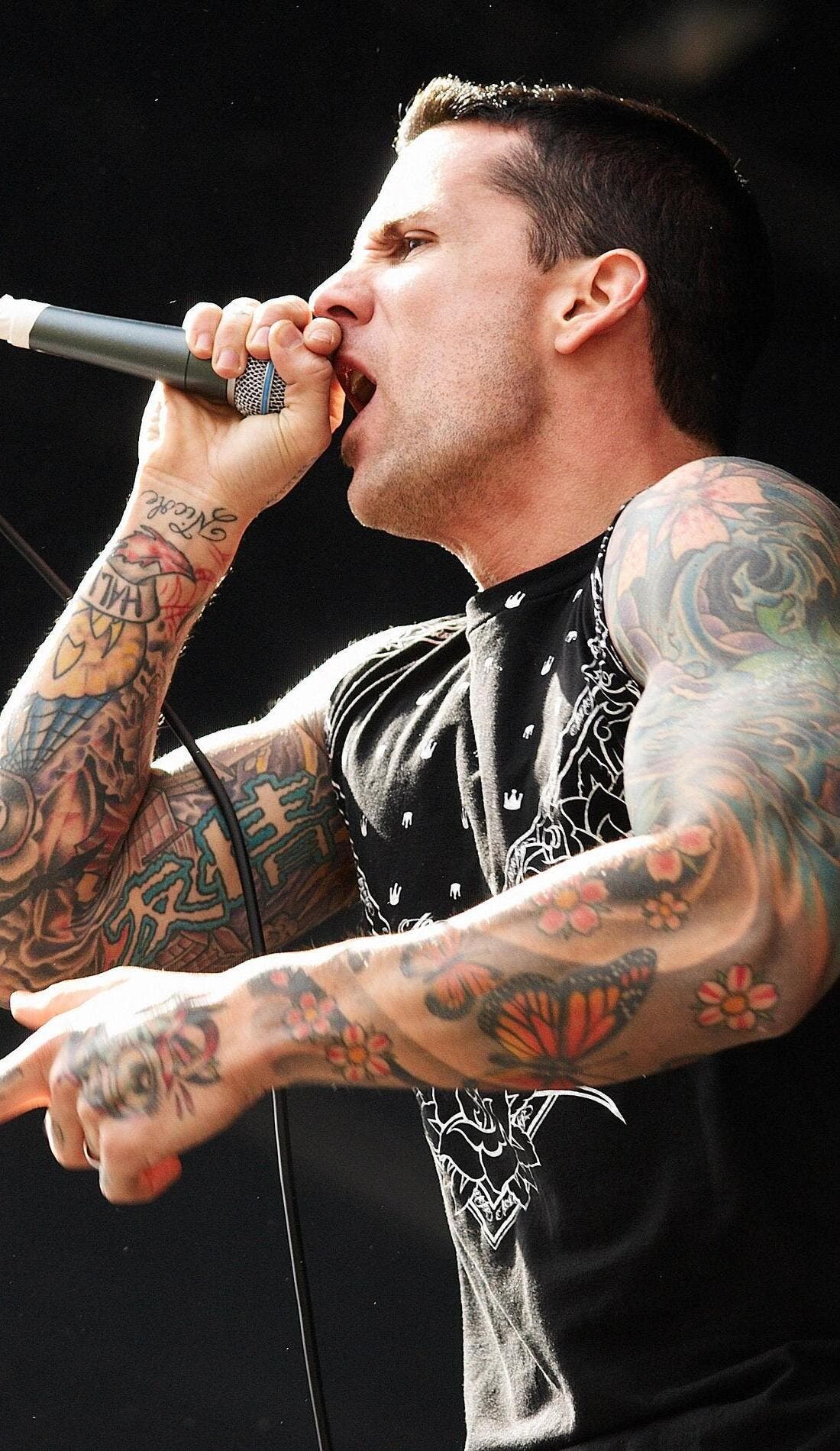 Bleeding Through promotional image for upcoming events and ticket sales