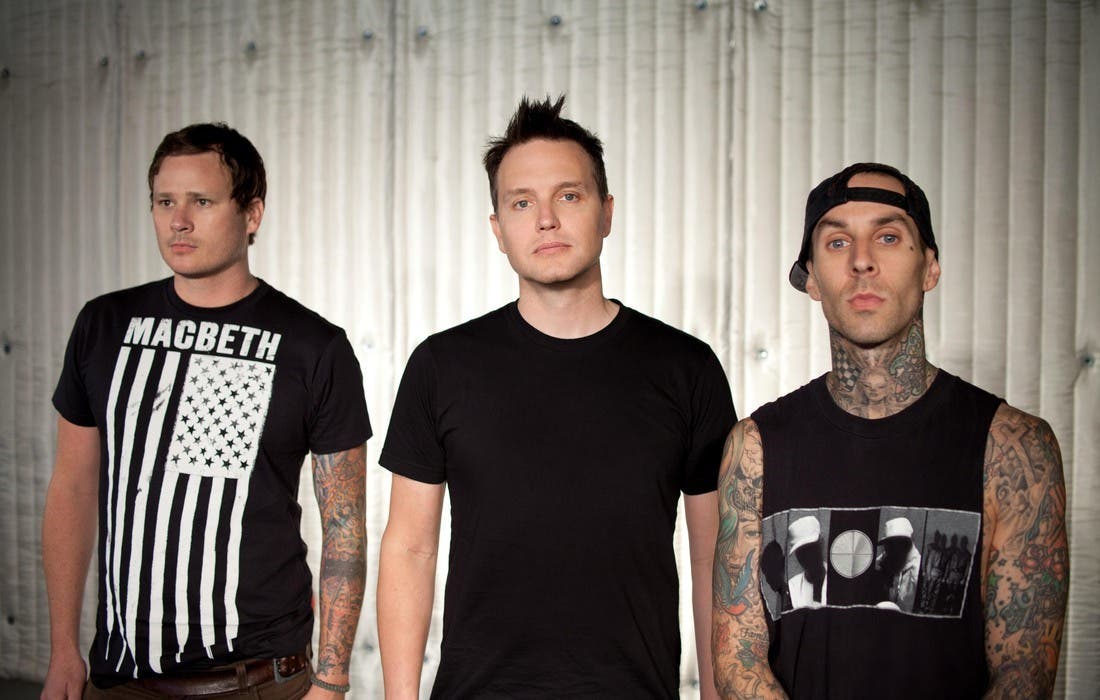 Promotional image for blink-182 tickets