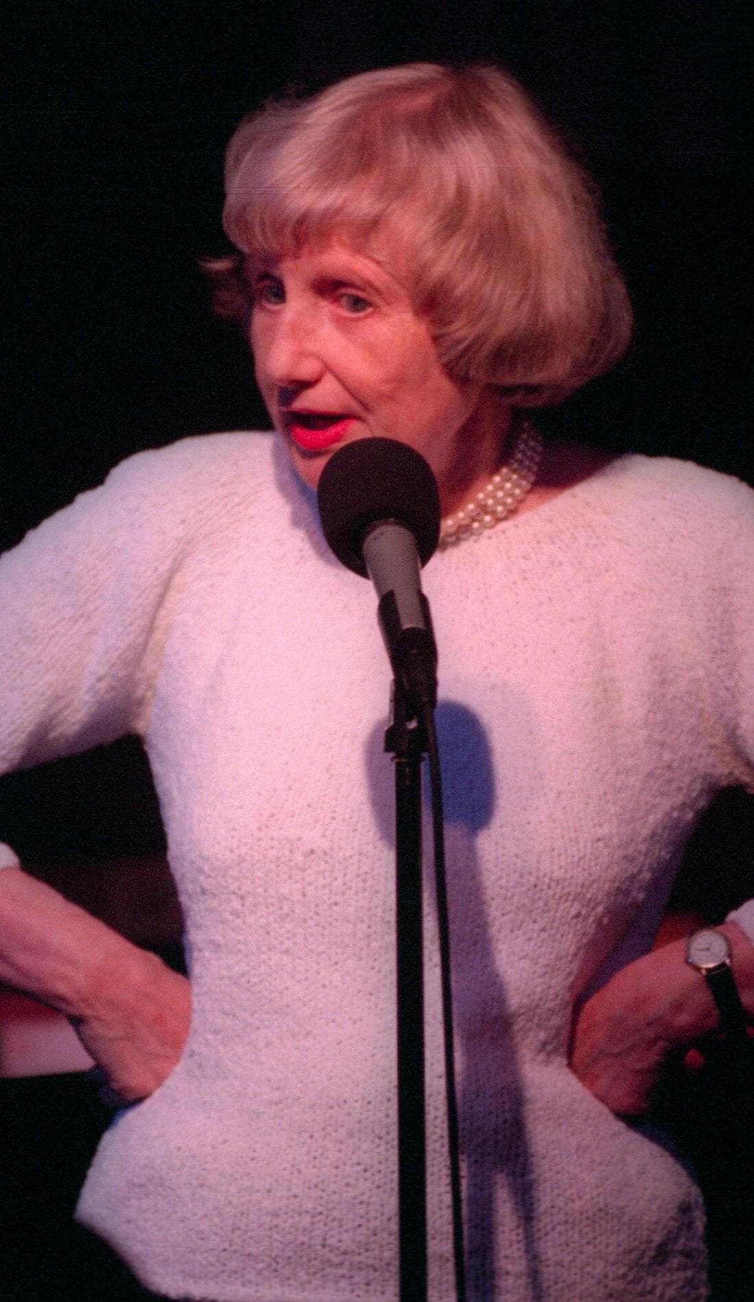 Blossom Dearie promotional image for upcoming events and ticket sales