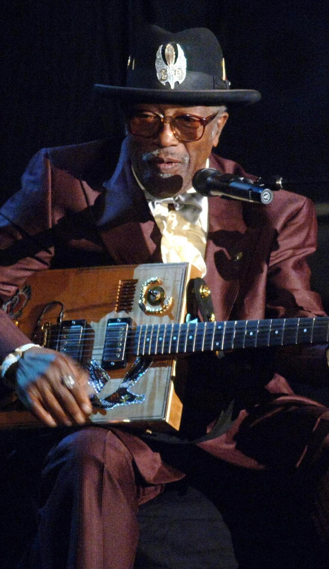 Bo Diddley promotional image for upcoming events and ticket sales