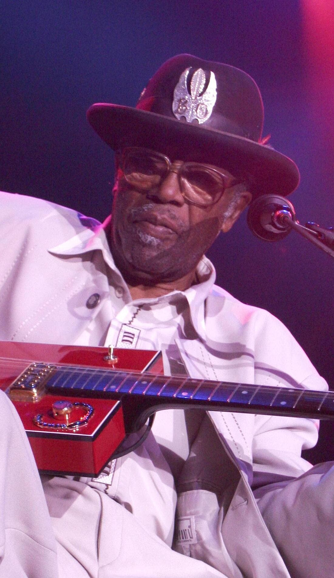 Bo Diddley promotional image for upcoming events and ticket sales