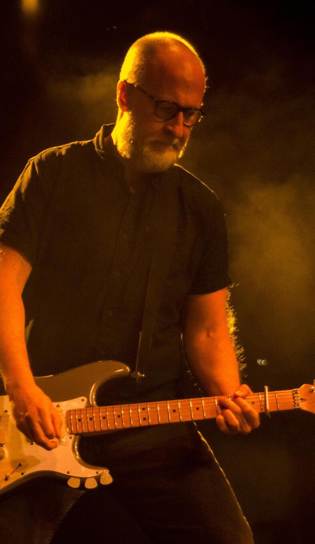Bob Mould promotional image for upcoming events and ticket sales