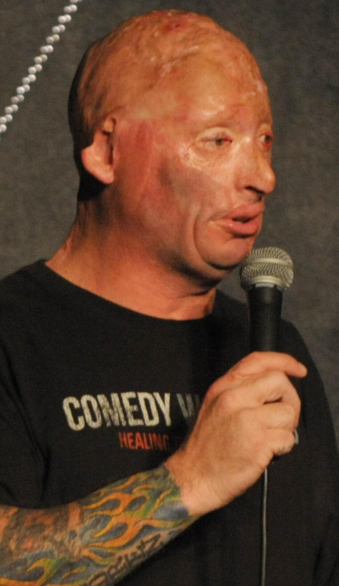 Bobby Henline promotional image for upcoming events and ticket sales