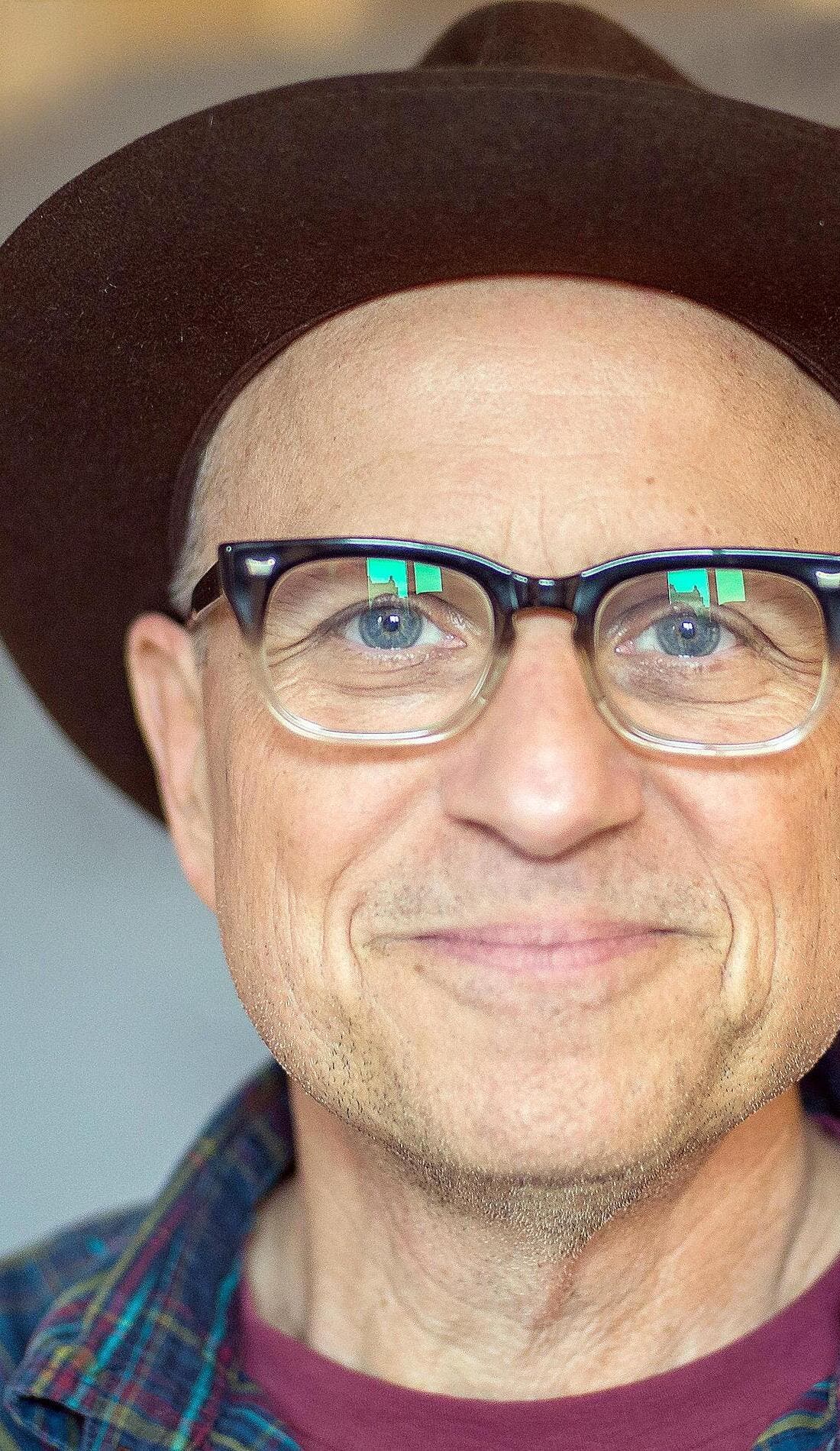 Bobcat Goldthwait promotional image for upcoming events and ticket sales
