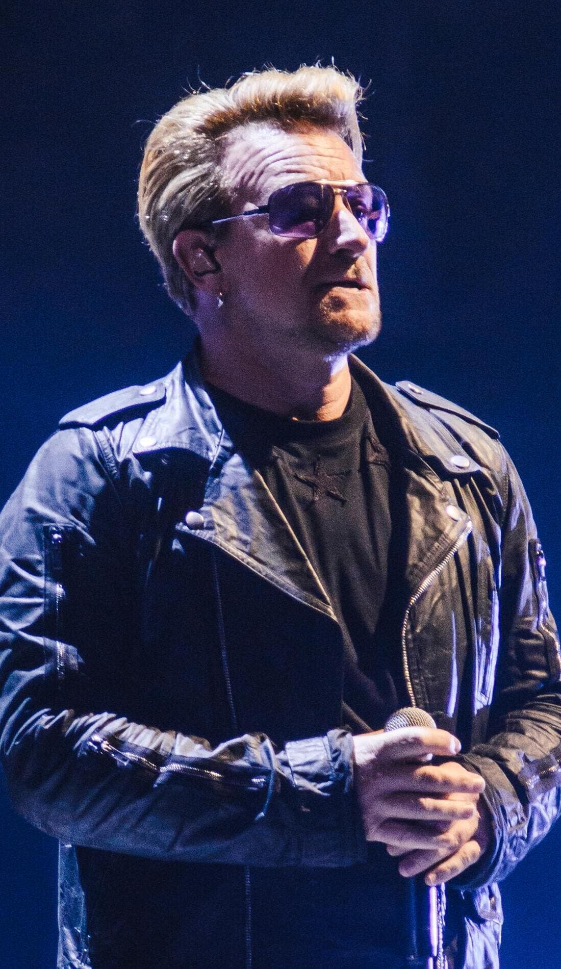 Bono promotional image for upcoming events and ticket sales