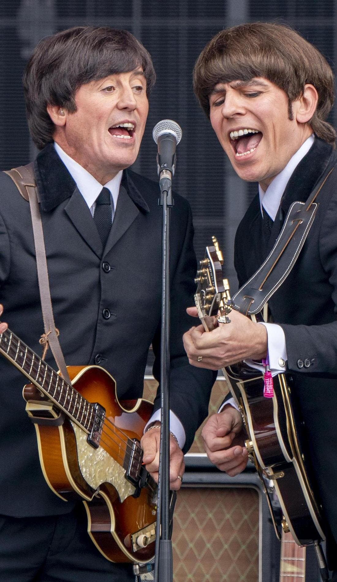 Bootleg Beatles promotional image for upcoming events and ticket sales