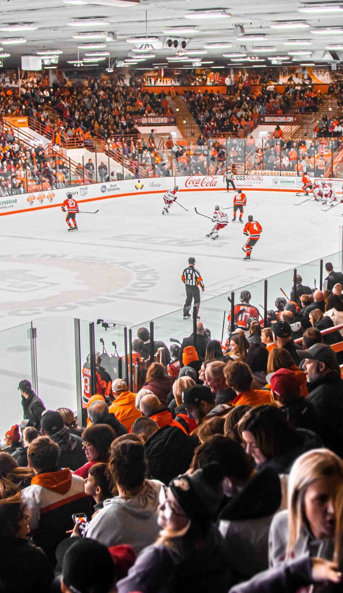 Bowling Green State Falcons Mens Hockey promotional image for upcoming events and ticket sales