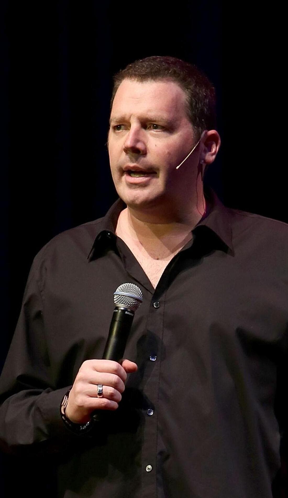Brad Sherwood promotional image for upcoming events and ticket sales