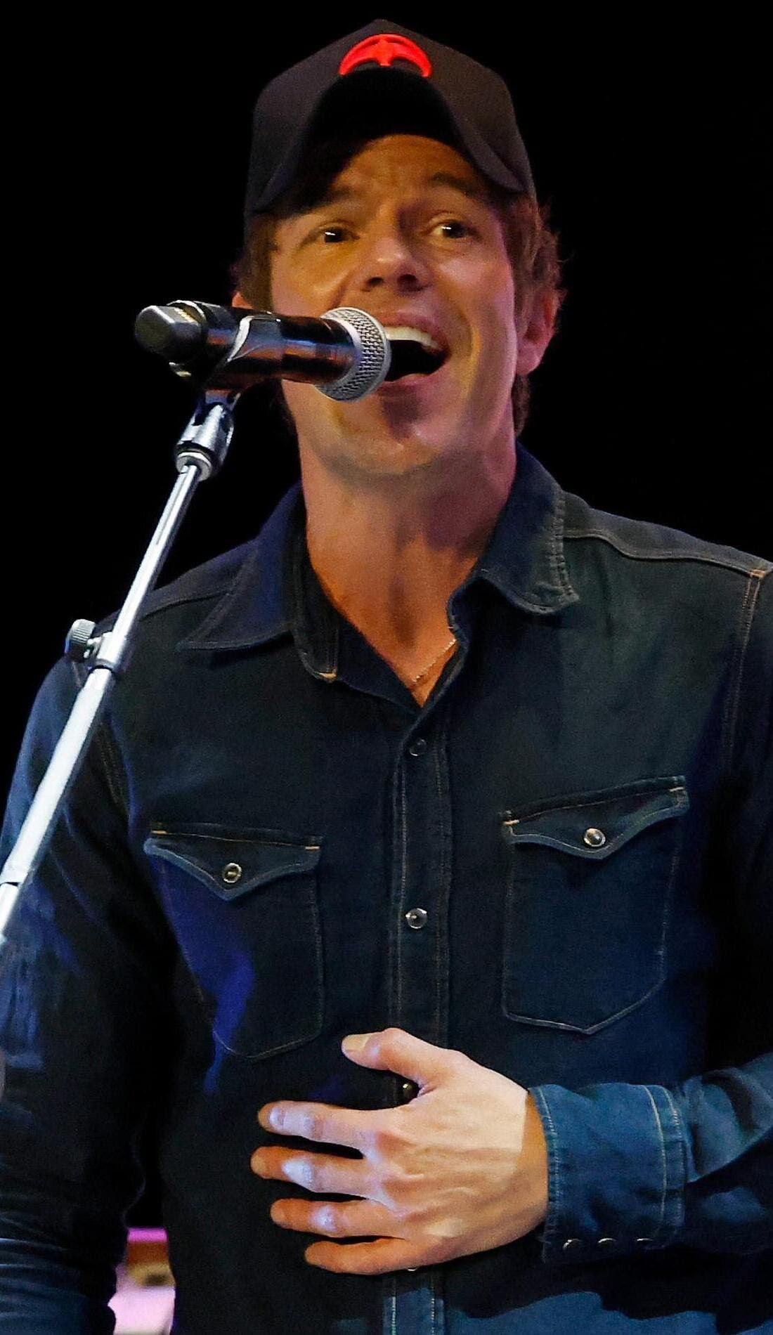 Brandon Flowers promotional image for upcoming events and ticket sales