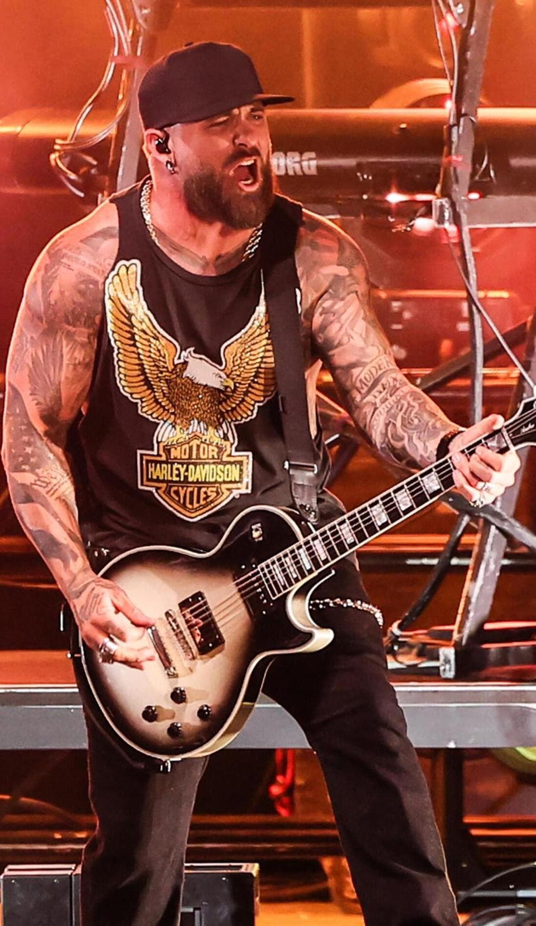 Brantley Gilbert promotional image for upcoming events and ticket sales
