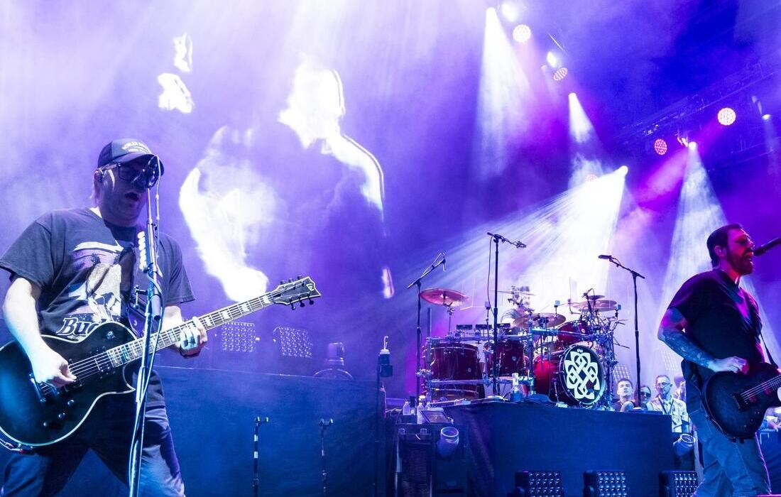 Promotional image for Breaking Benjamin and Three Days Grace tickets