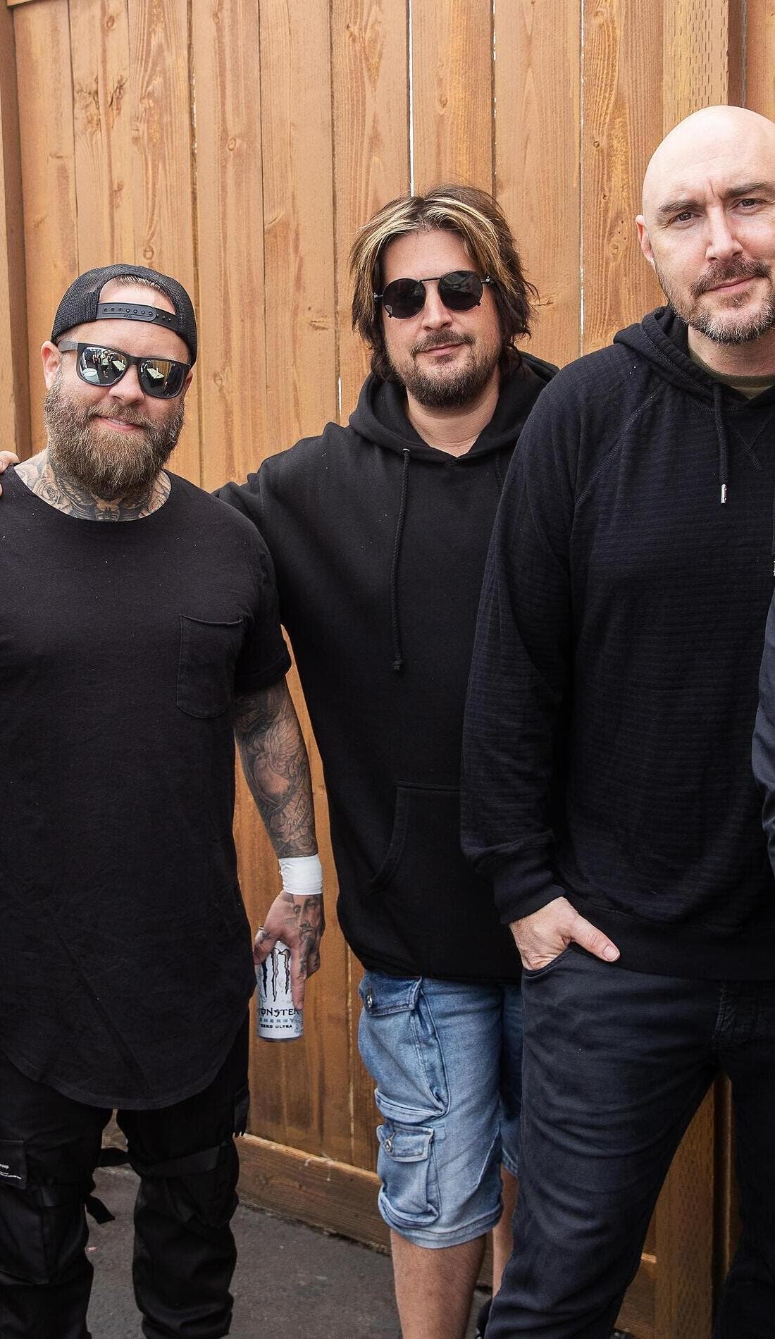 Breaking Benjamin promotional image for upcoming events and ticket sales