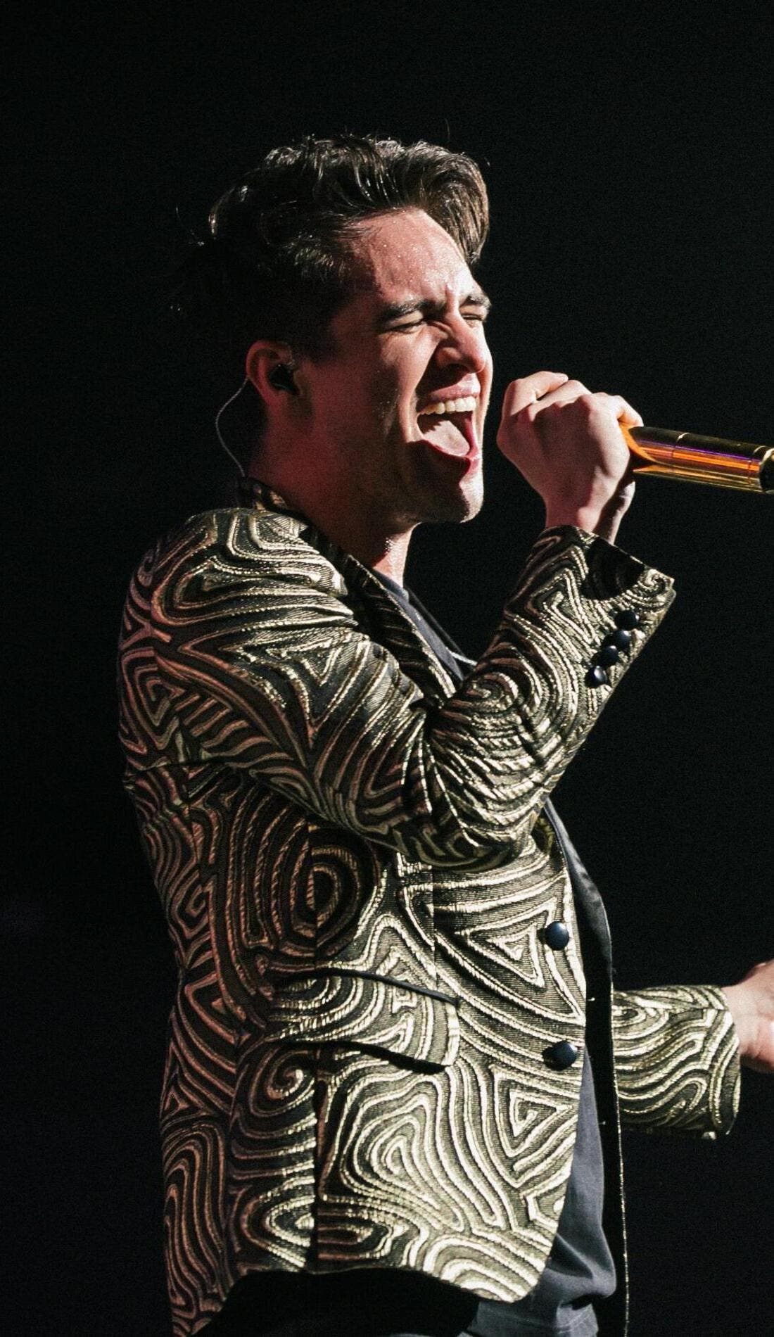 Brendon Urie promotional image for upcoming events and ticket sales