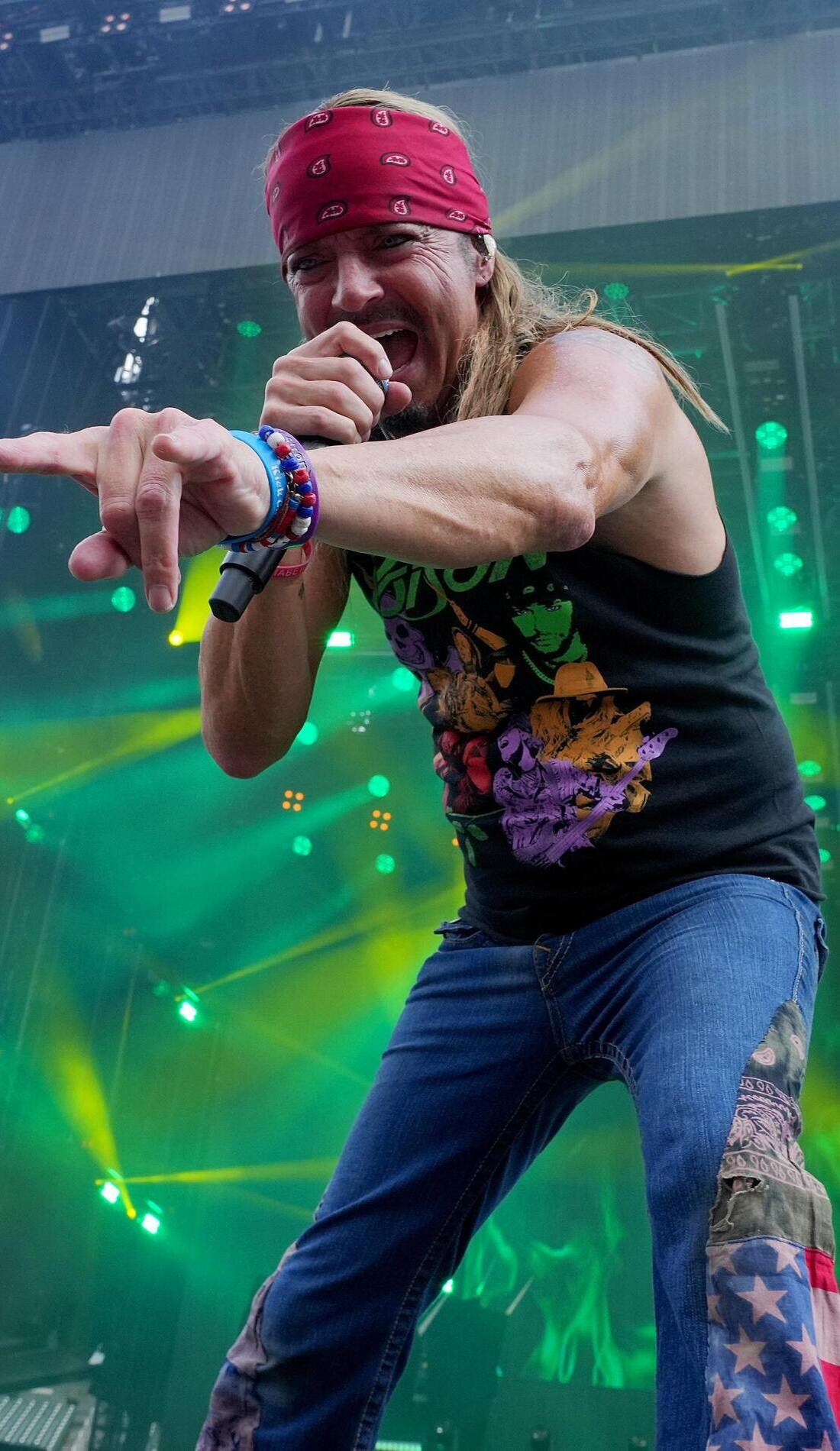Bret Michaels promotional image for upcoming events and ticket sales