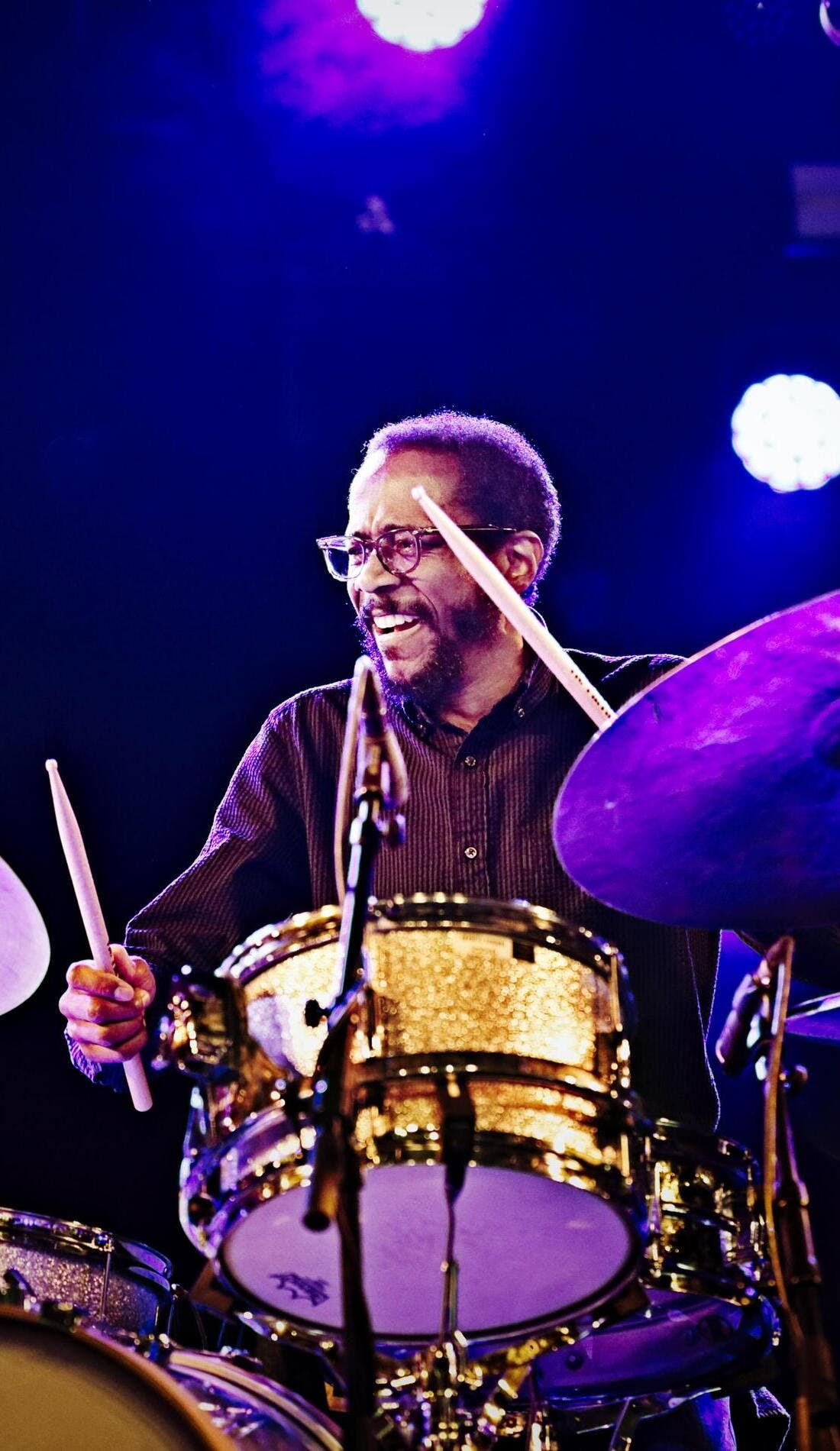 Brian Blade promotional image for upcoming events and ticket sales